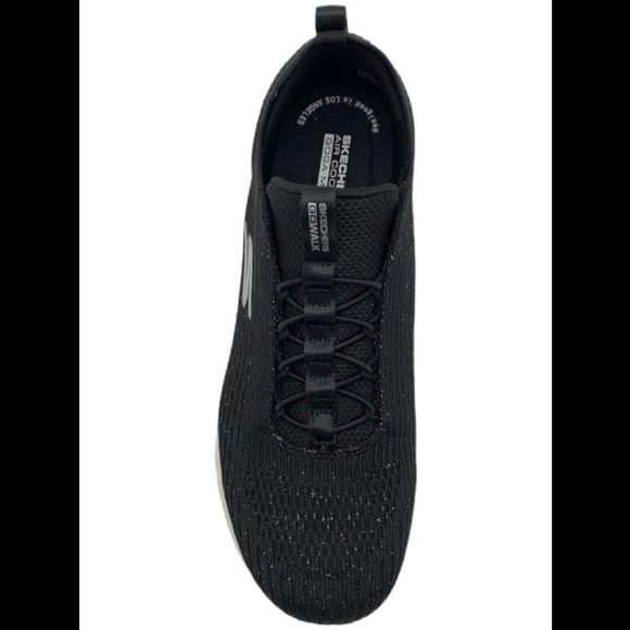 Skechers GOWalk Travel Washble Knit Slip-On Sneakers St. Tropez Black - Medium - Picture 2 of 3